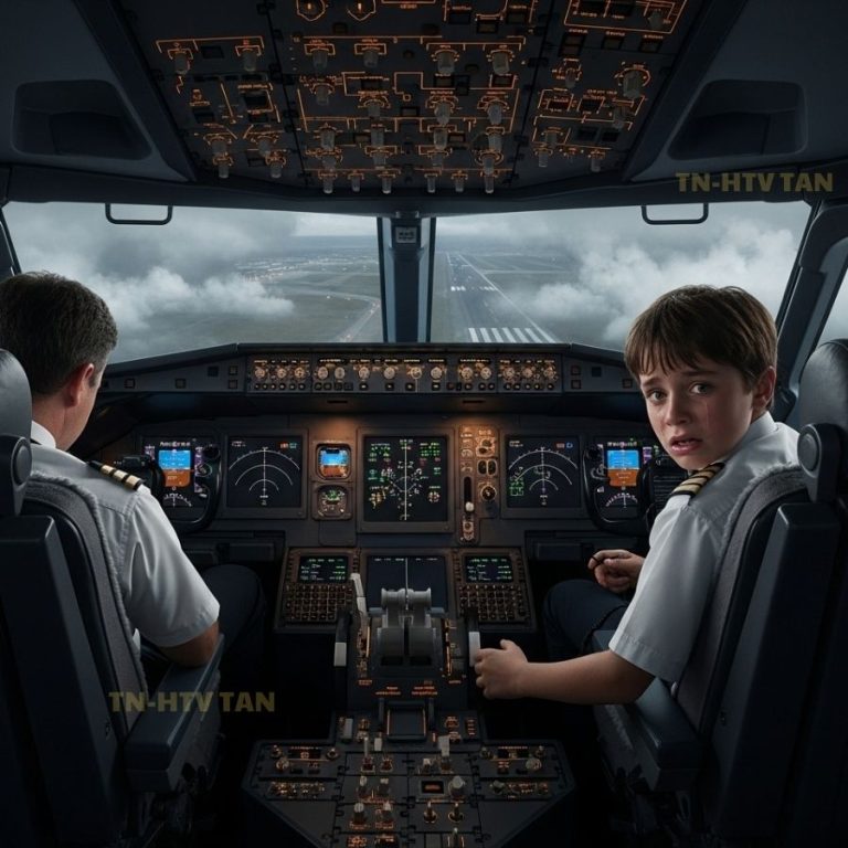 Después de que los pilotos se desmayaran durante el vuelo, un niño de 12 años toma el control del avión… Lo que hizo mientras volaba dejó a todos llorando……… 😲😲😲 /btv1